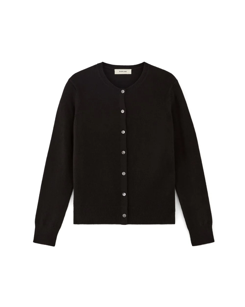 The Classic Cardigan in Cashmere | Black (3)