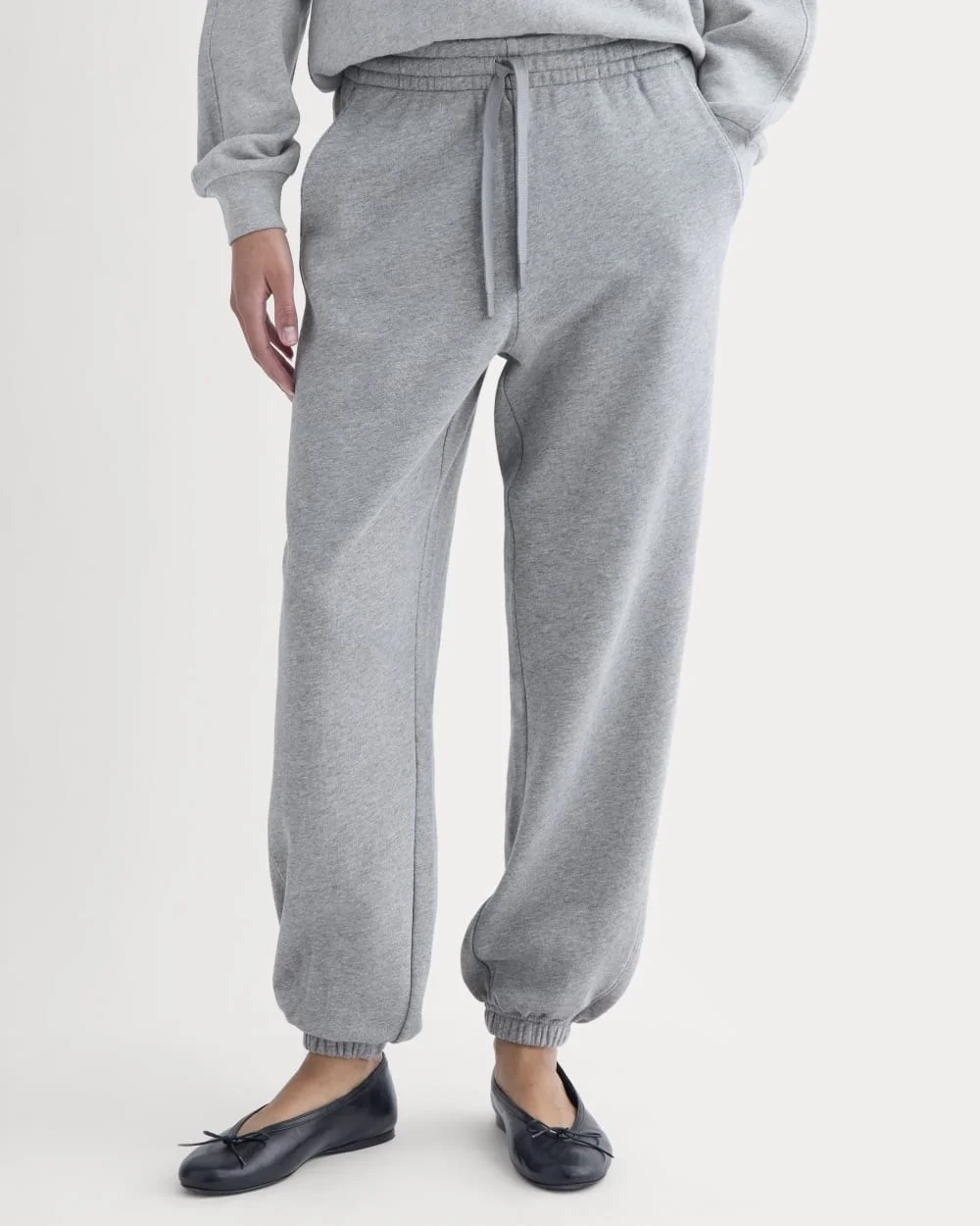 Lightweight Terry Jogger | Vintage Heather Grey (3)