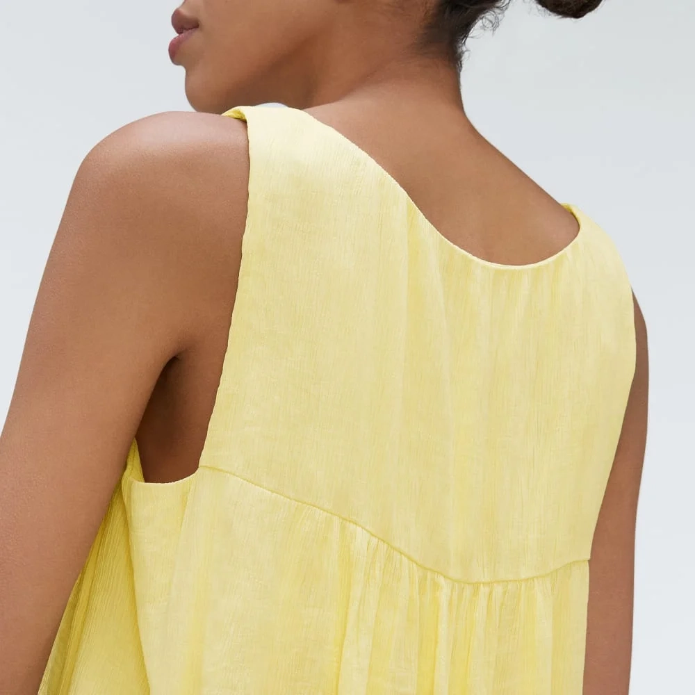 The Naia™ Ripple Tank | Pastel Yellow (2)