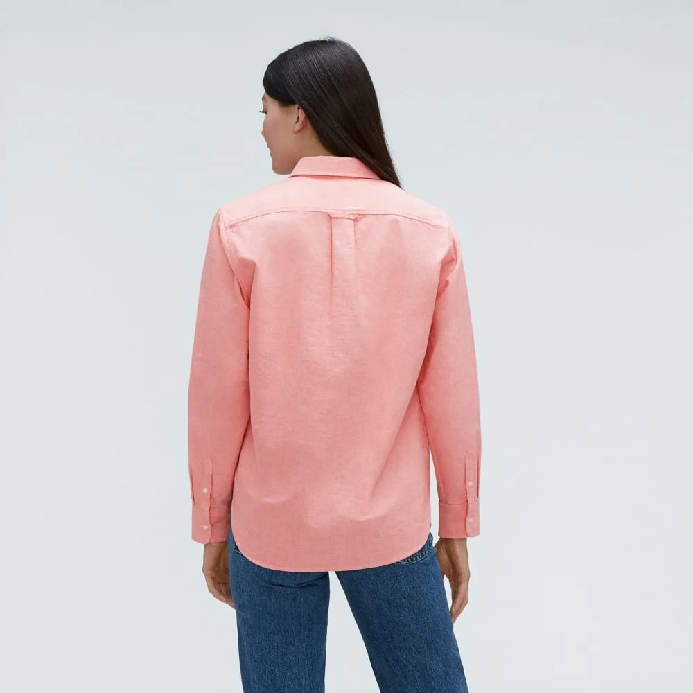 The Must-Have Oxford Shirt | Red Orange (2)