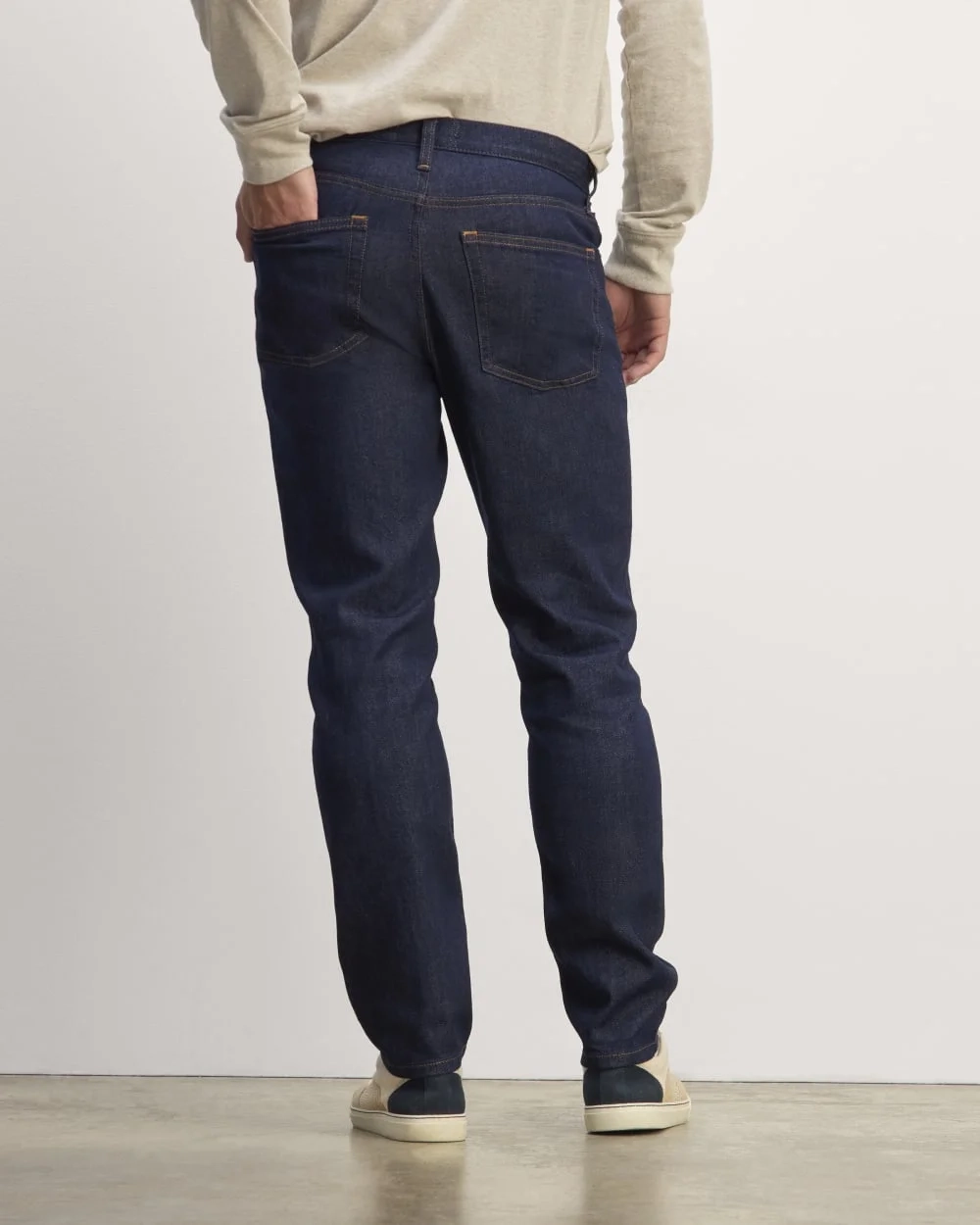 The Organic Taper Jean | Pure Blue (2)