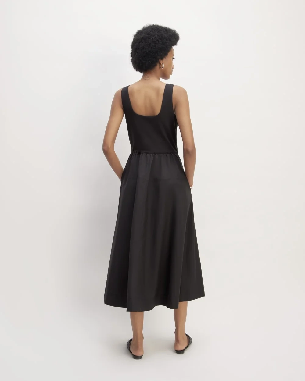 The Supima® Jersey Riviera Dress | Black (2)