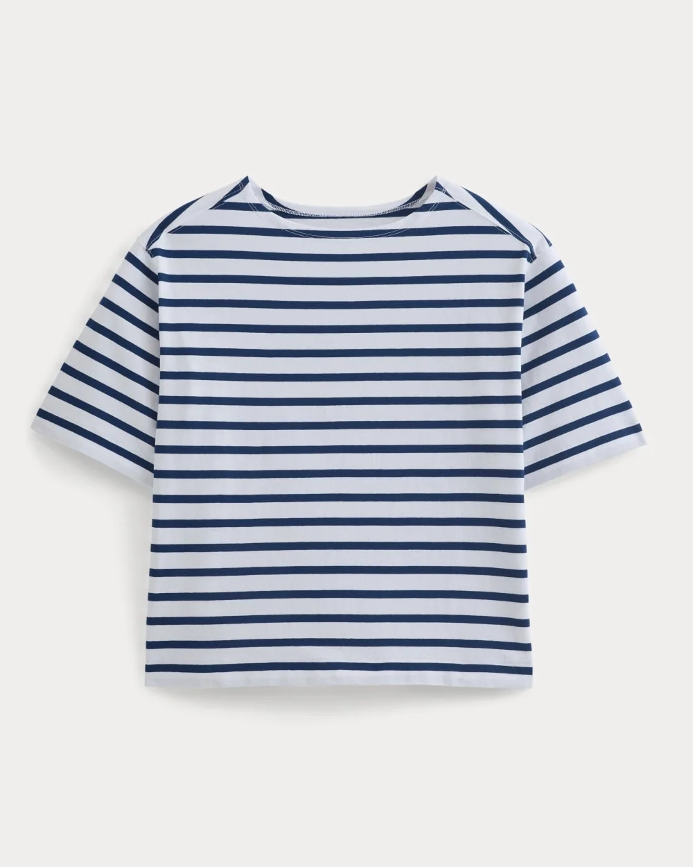 Mariner Tee | White/Estate Blue (2)