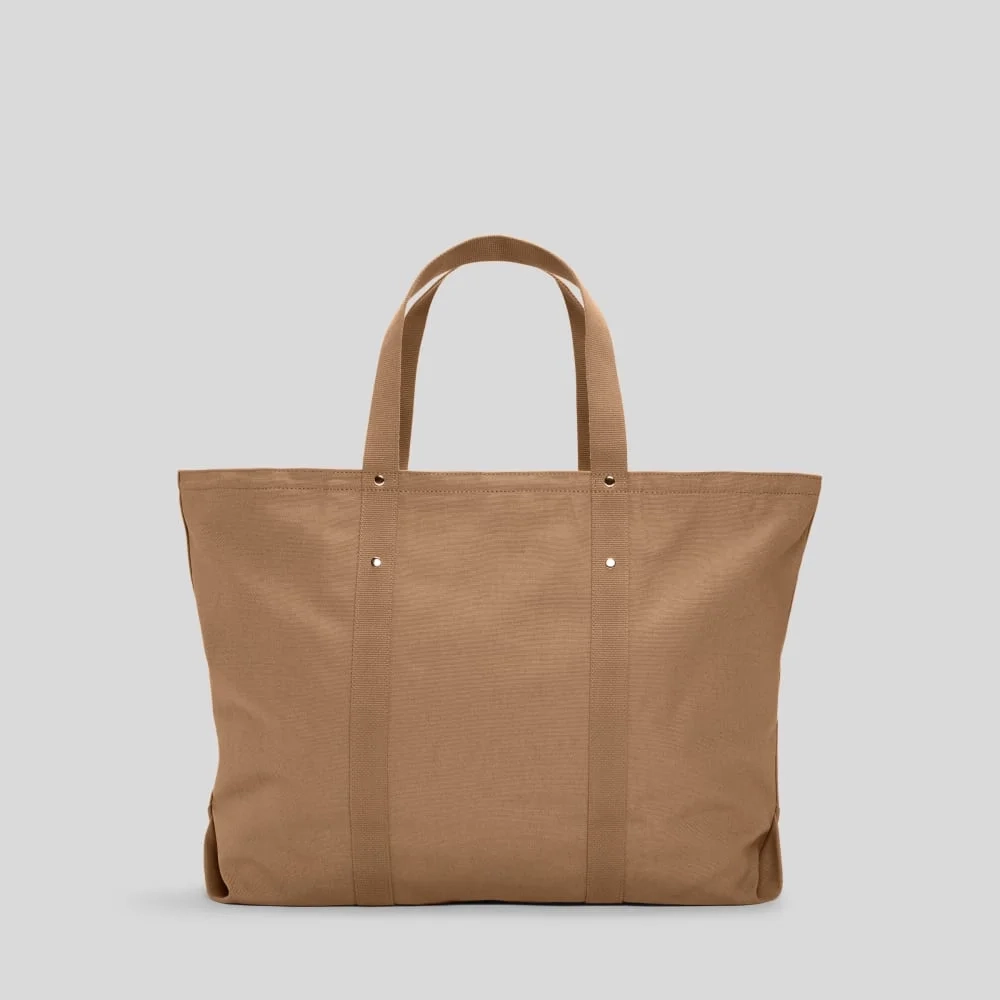 The Organic Canvas Weekender | Cappuccino (2)