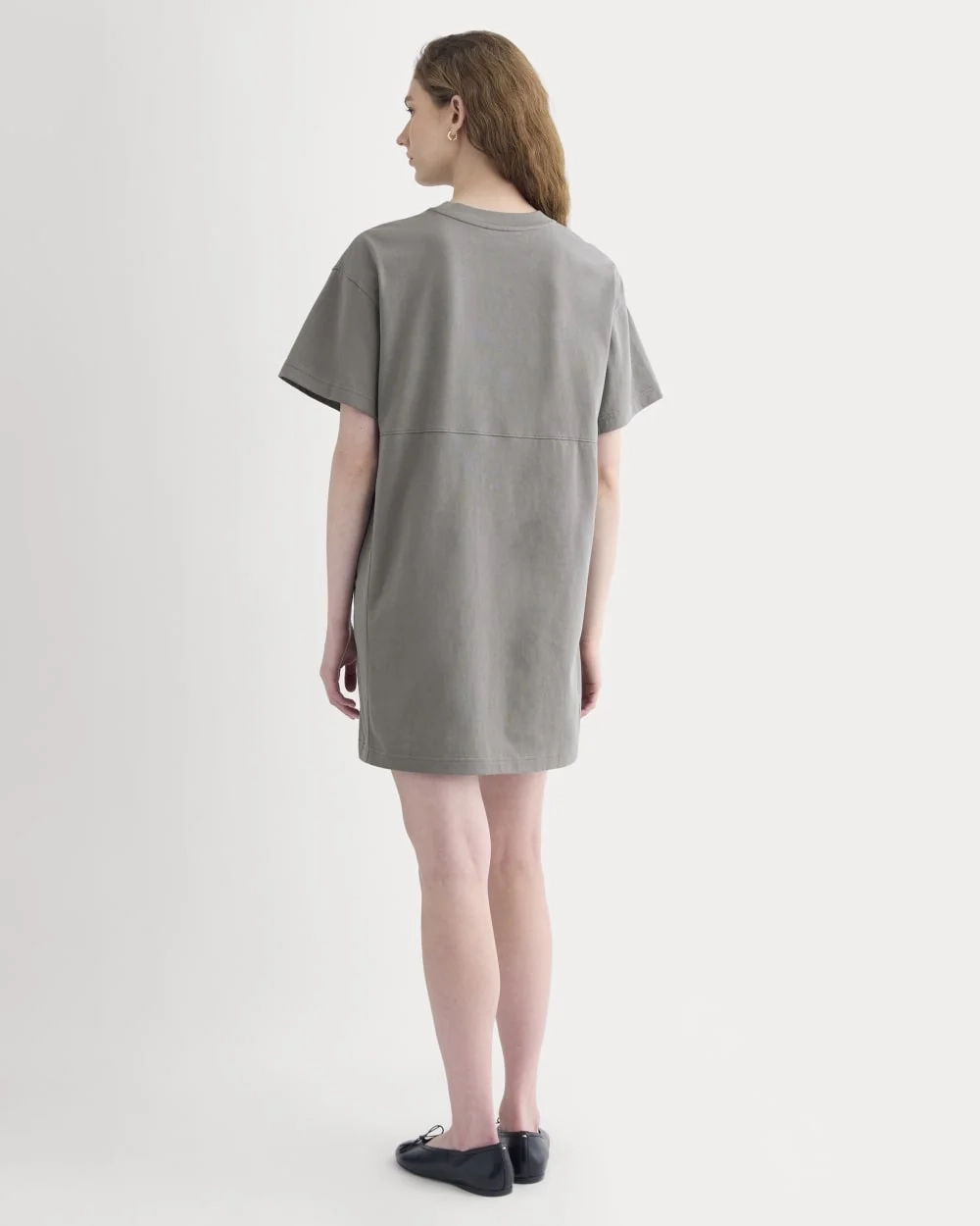 Weekend Tee Mini Dress | Charcoal Grey (2)