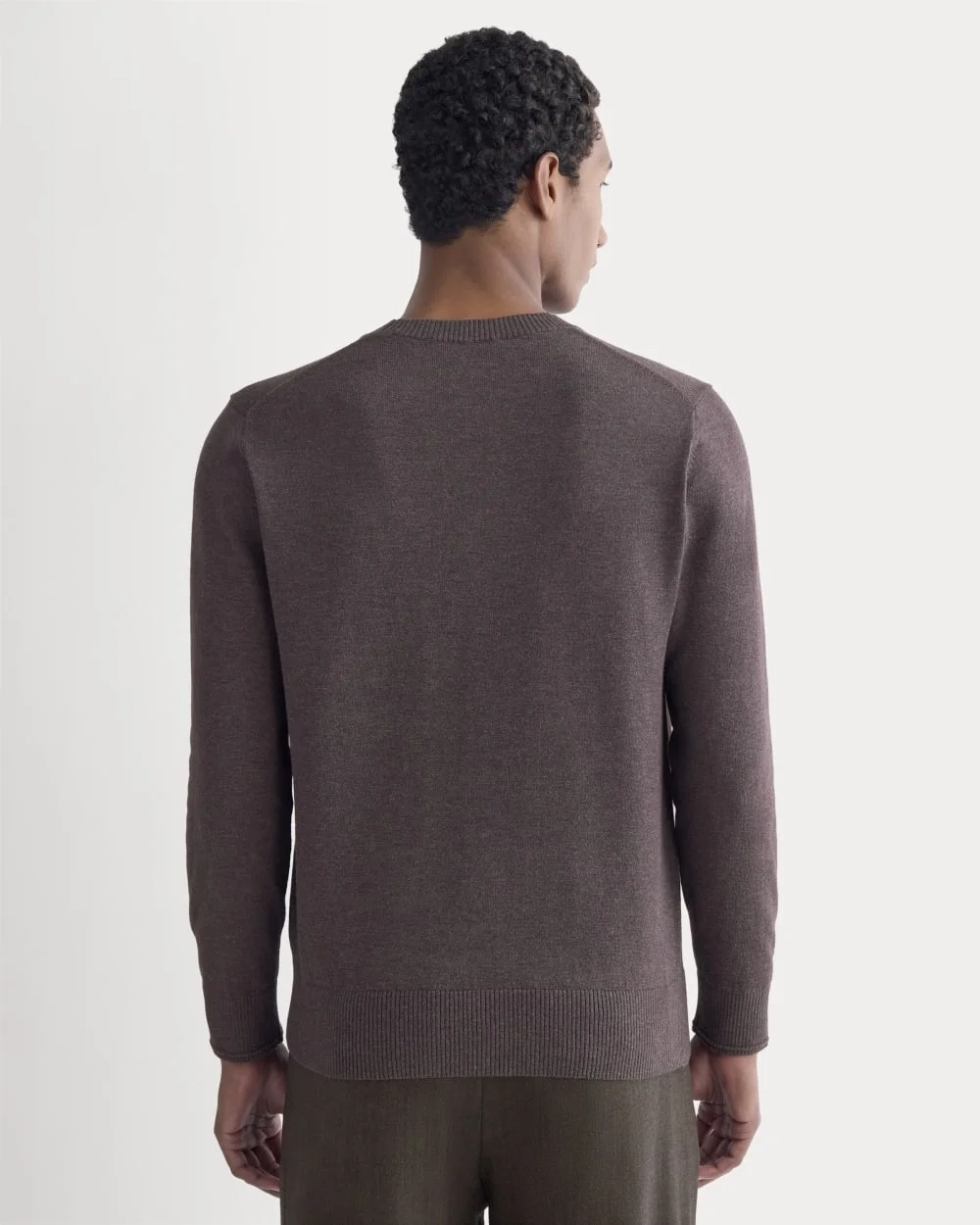 The No-Sweat Sweater | Uniform | Heathered Burgundy (3)