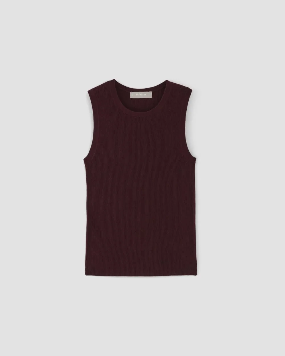 The Tank in Ultrasoft Merino | Burgundy (2)
