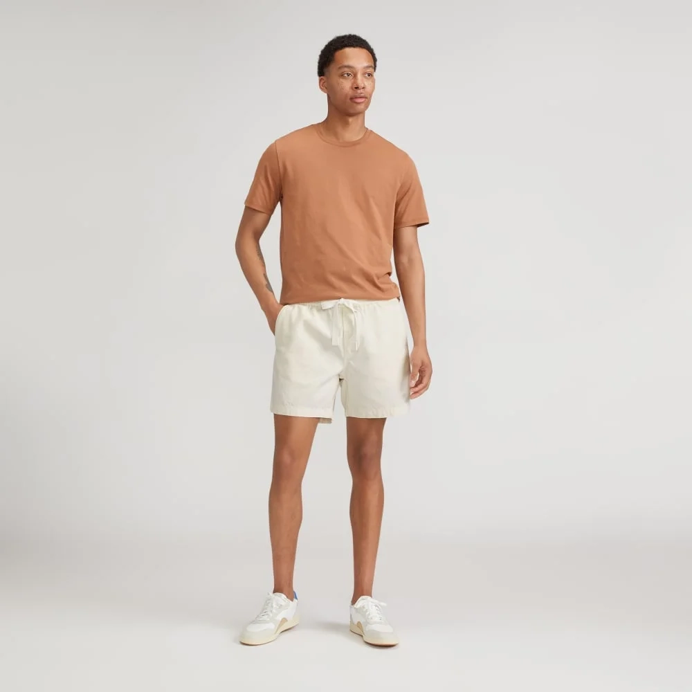 The Canvas Organic Cotton Short | Bone (2)