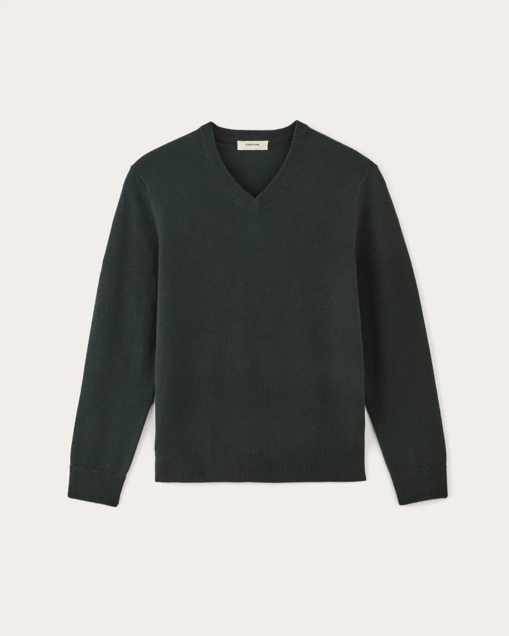 The Cashmere V-Neck Sweater | Scarab (3)