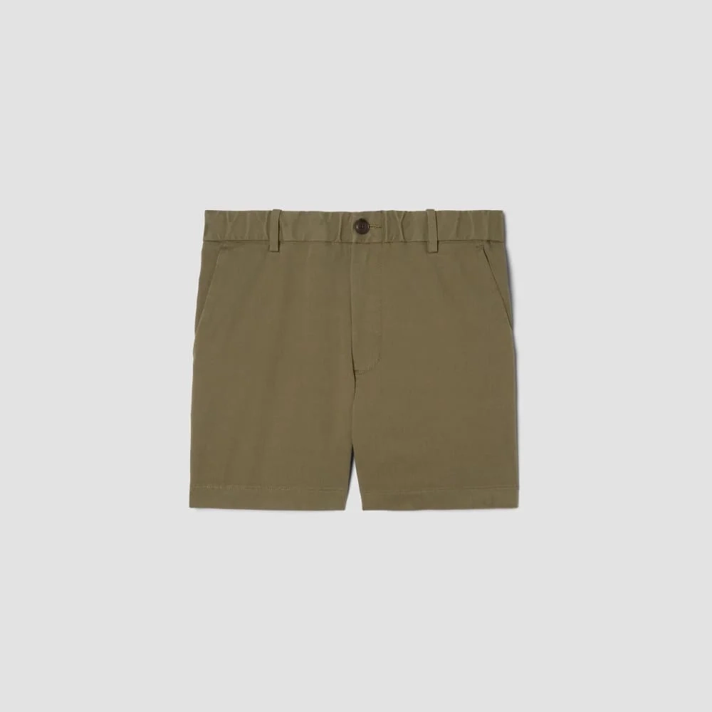 The Pull-On Performance Chino 5" Short | Kalamata (3)