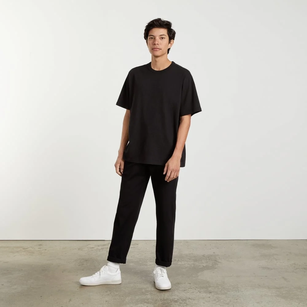 The Everyone Relaxed Hemp Tee | Black (4)