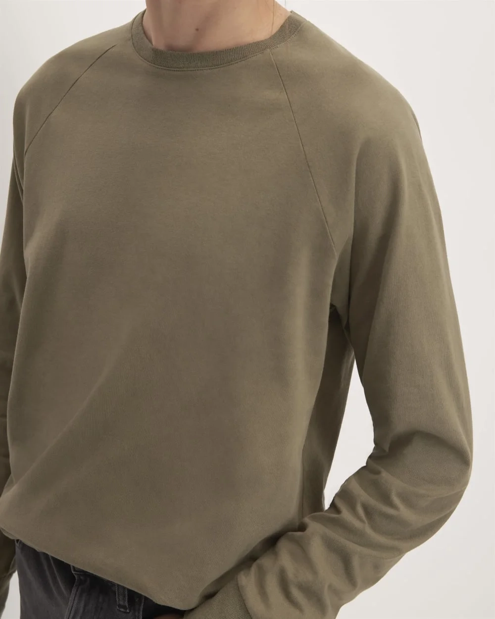 The Premium-Weight Long-Sleeve Crew | Uniform | Kalamata (2)