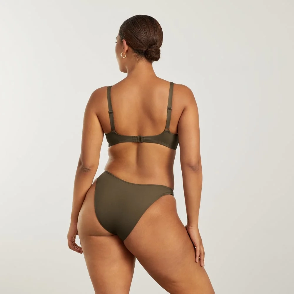 The Square-Neck Bikini Top | Beech (2)
