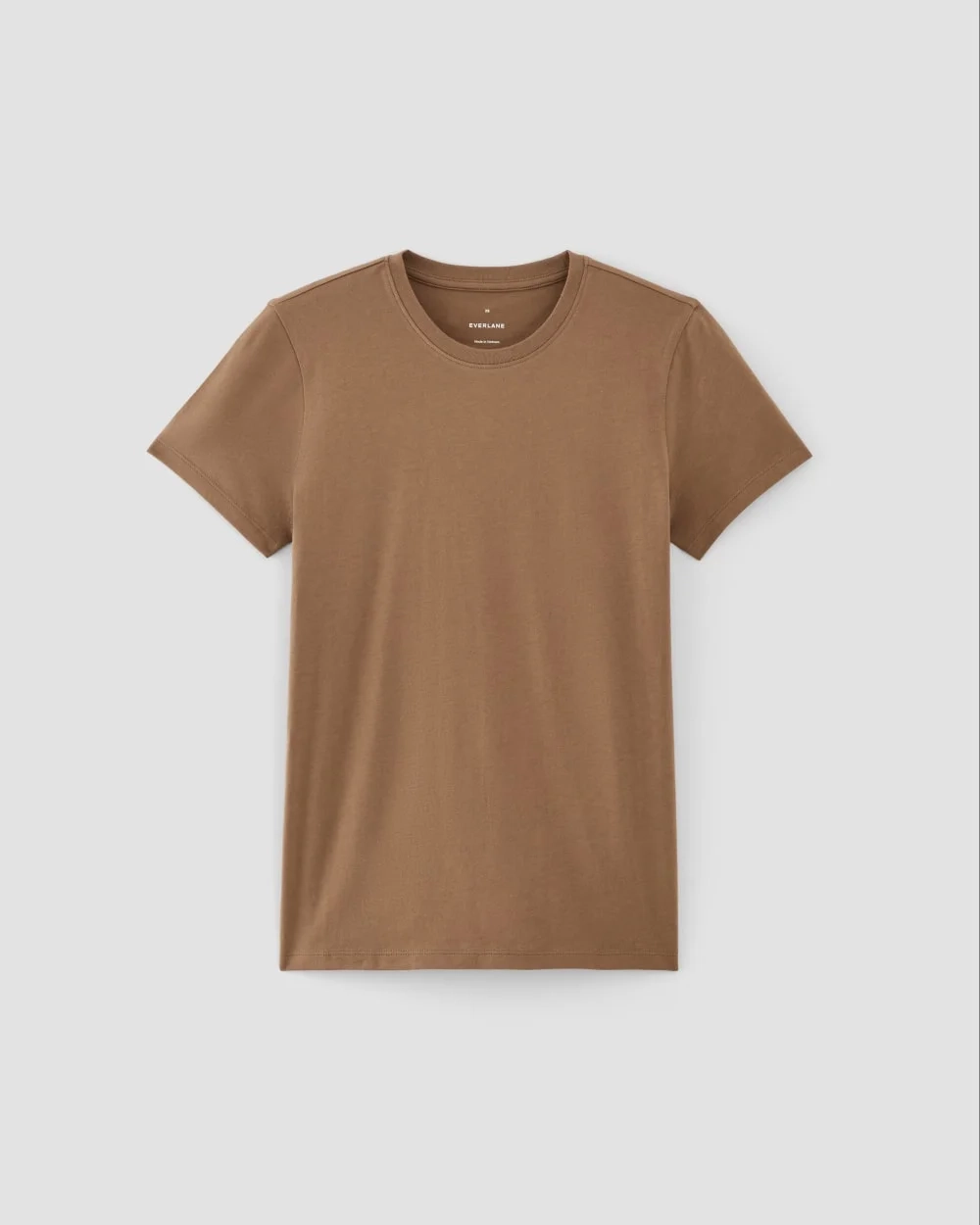 The Slim Crew in Essential Cotton | Carob Brown (2)