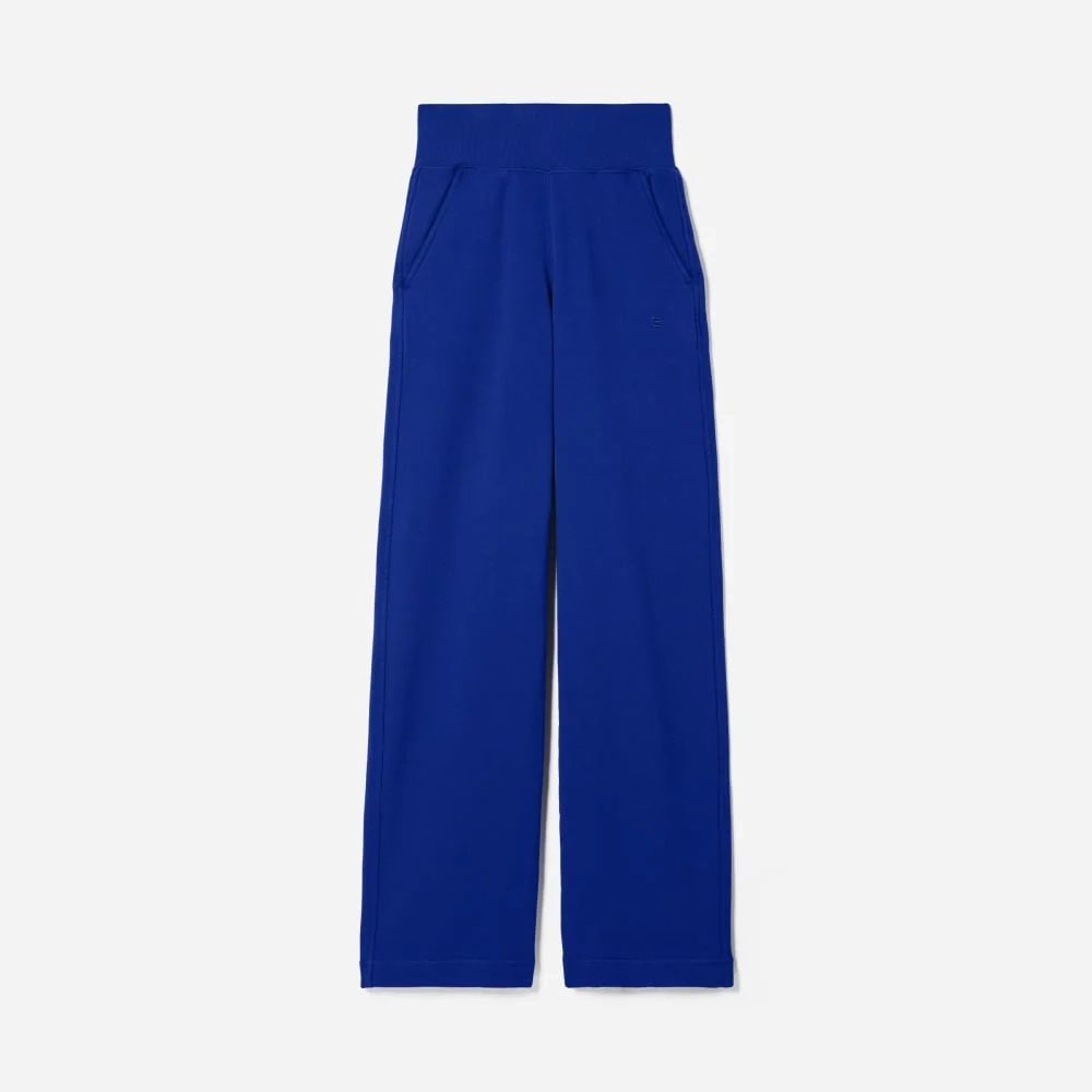 The Track High-Waist Pant | Cobalt