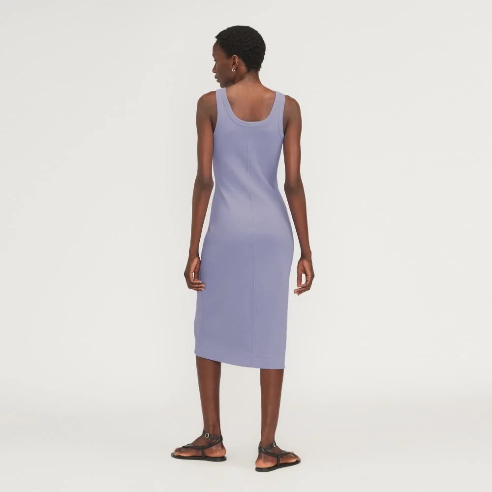 The ’90s Rib Dress | Cornflower Blue (3)