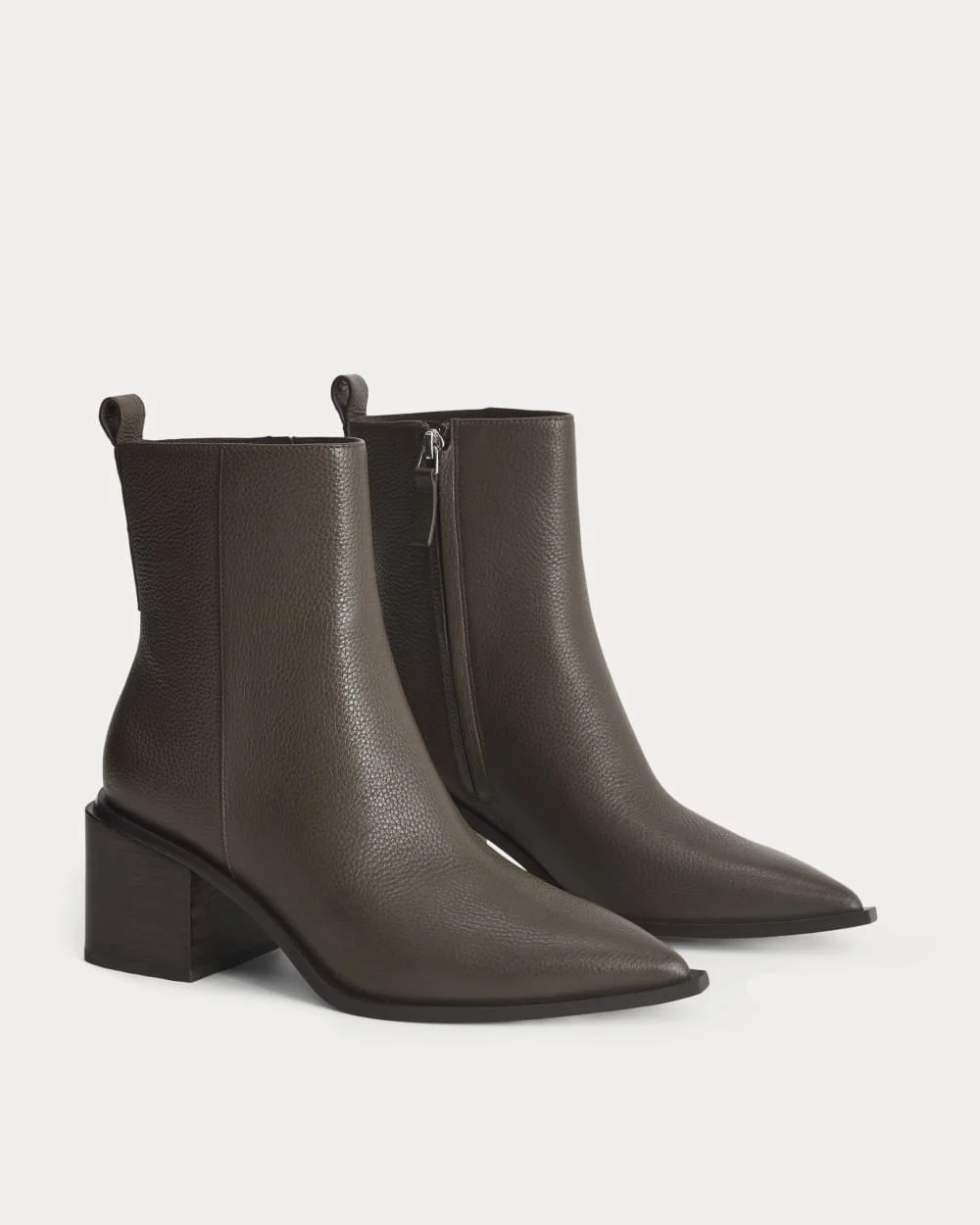 Studio Block Heel Boot | Brown (2)