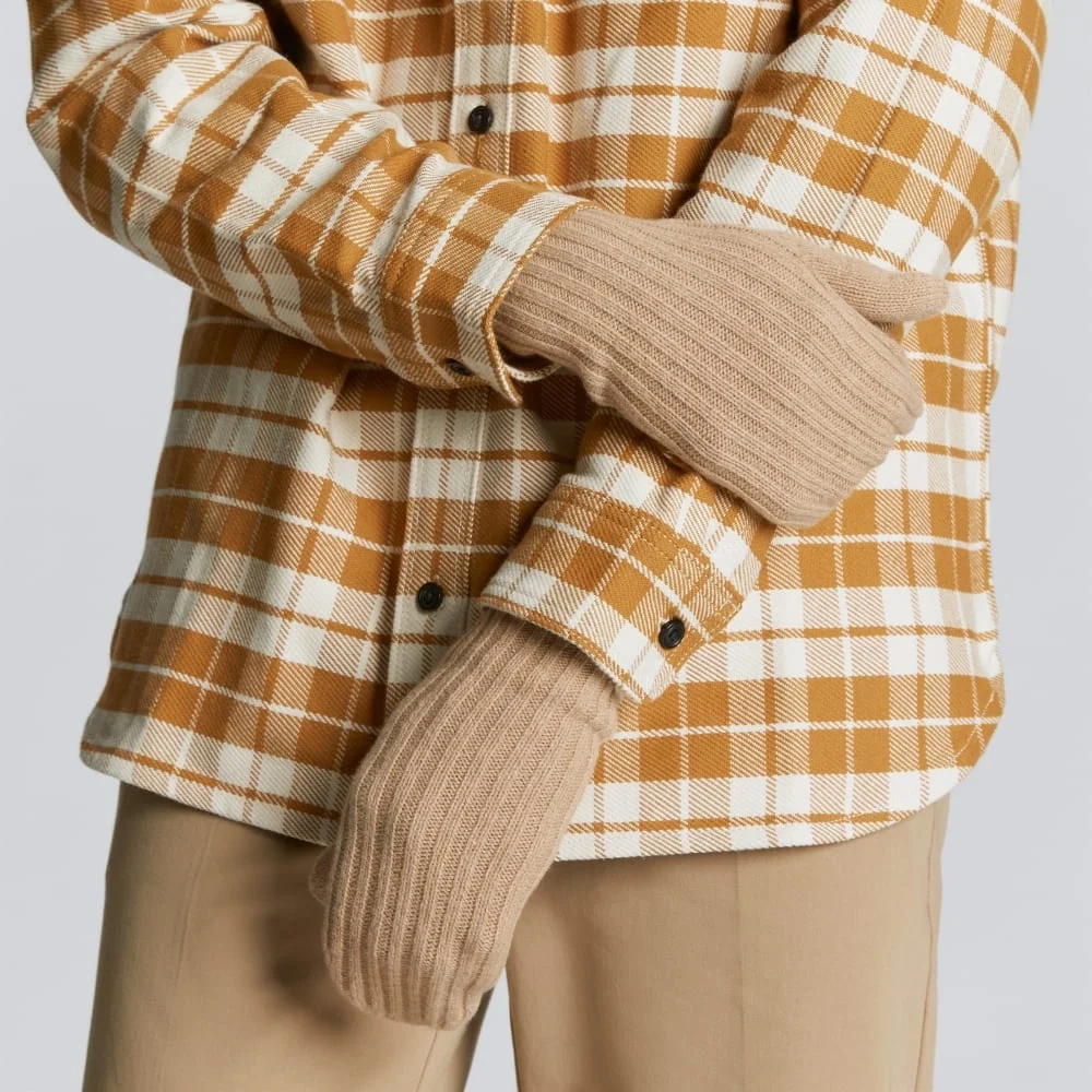 The Cashmere Mittens | Light Camel (3)