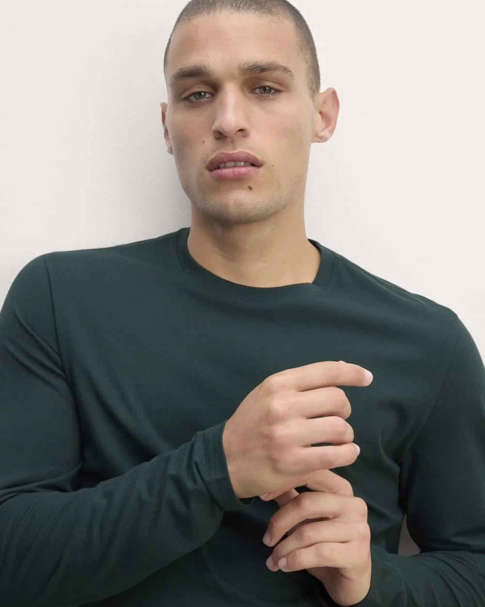 The Essential Organic Long-Sleeve Tee | Scarab (3)