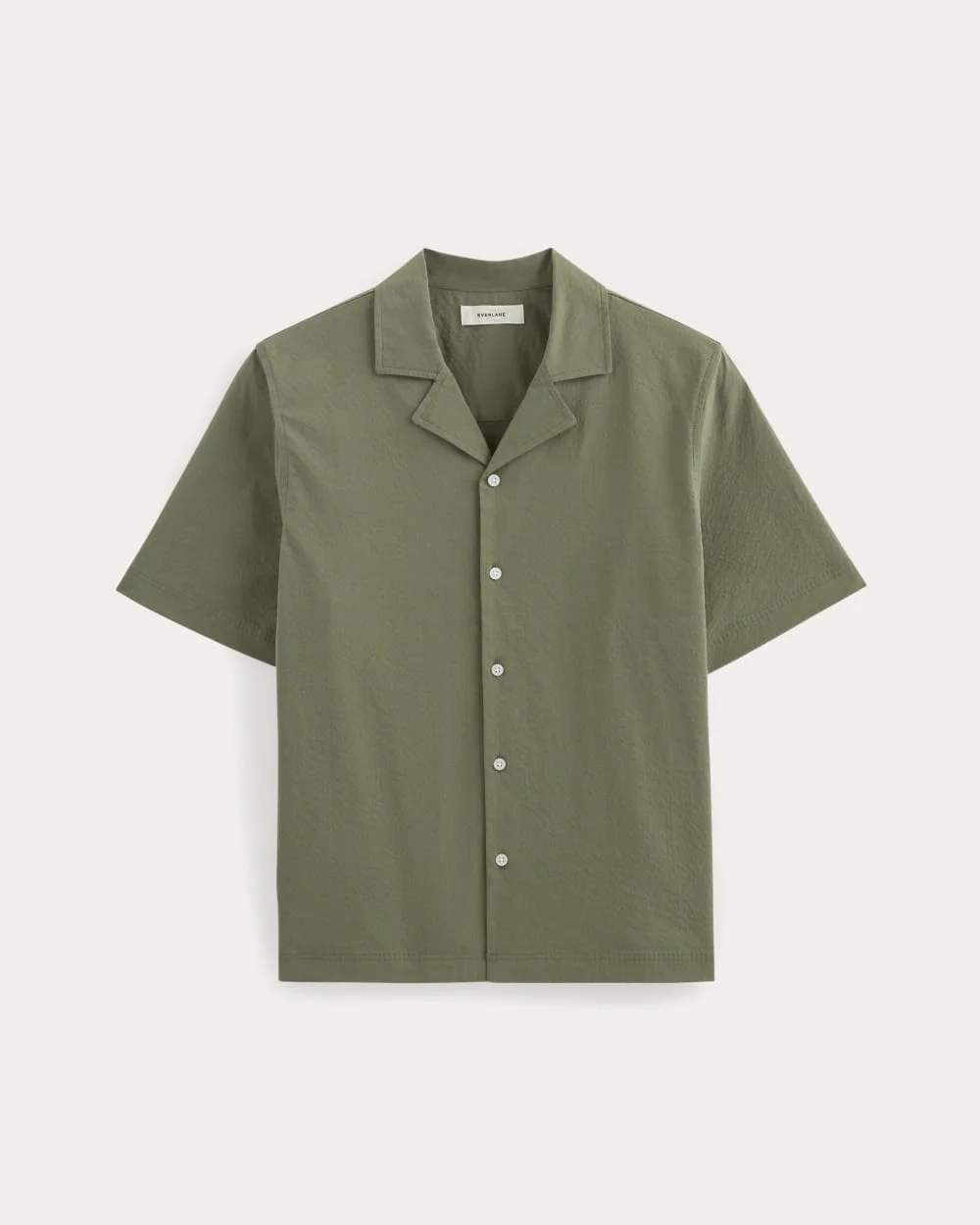 The Seersucker Resort Shirt | Lichen Green (3)
