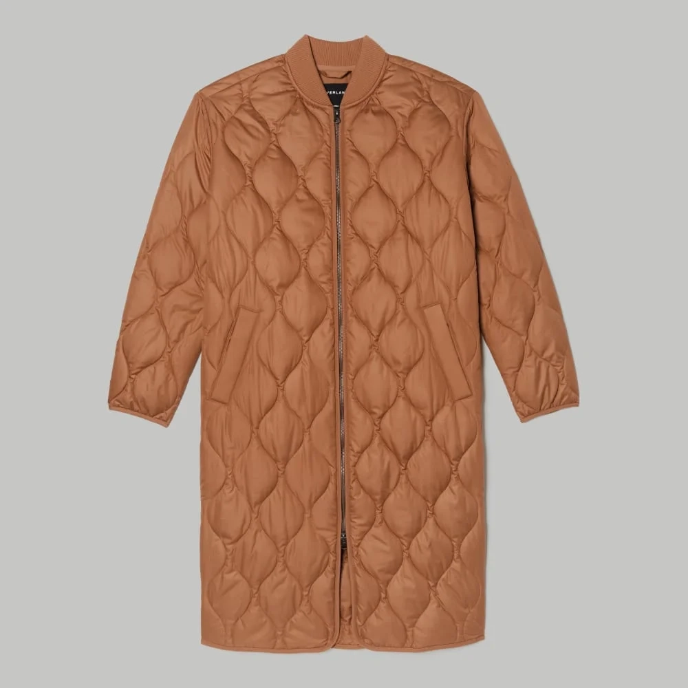 The ReNew Long Liner | Tawny Brown (2)