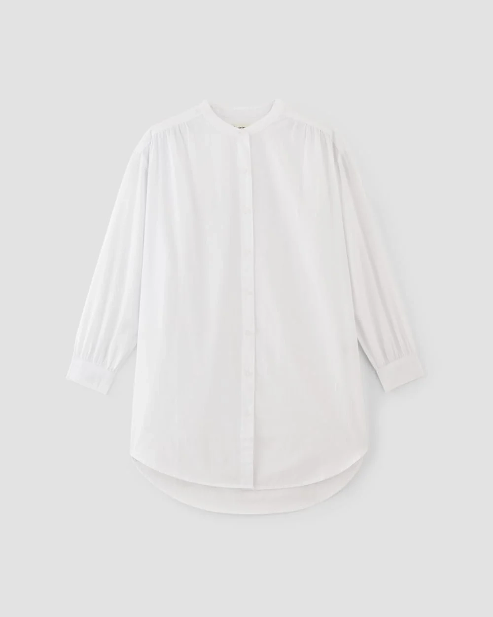 The Gauze Oversized Shirt | White (3)