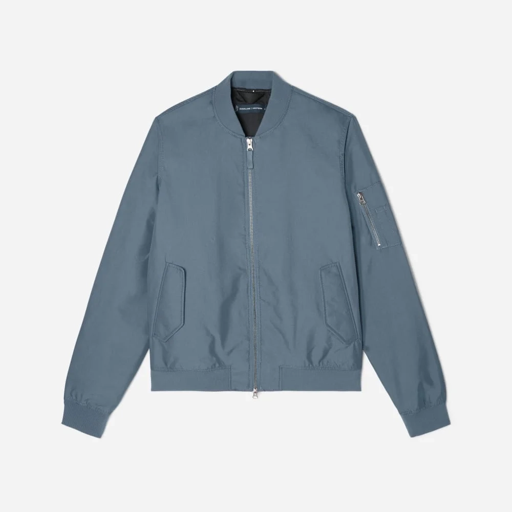 The Bomber Jacket | Uniform | Faded Blue (2)