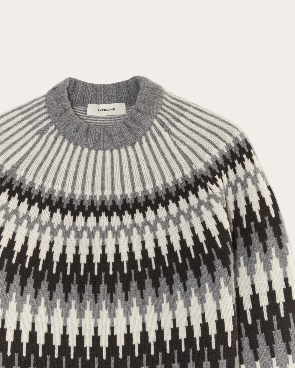 The Fair Isle Crew | Grey / Black Fair Isle (2)