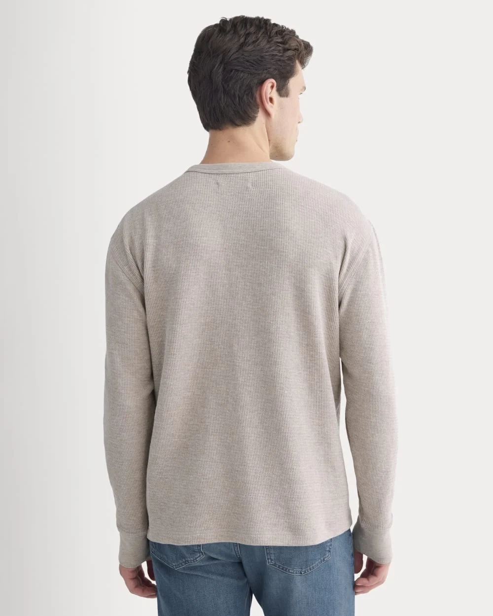 Thermal Crew in Cozy Waffle | Heathered Oatmeal (2)