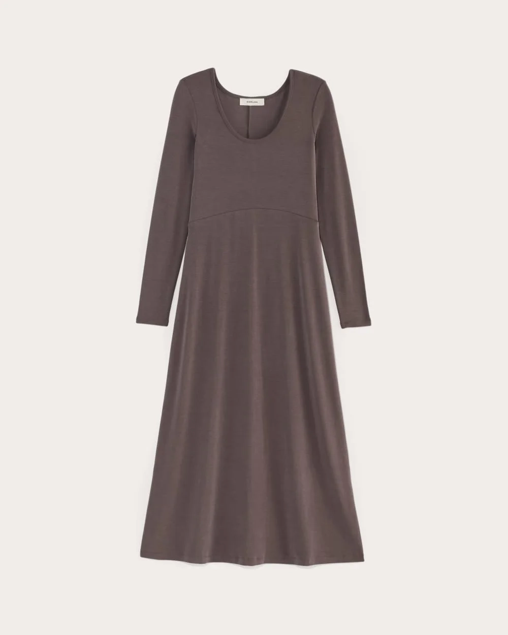The Maddie Dress in Butterknit | Espresso (2)