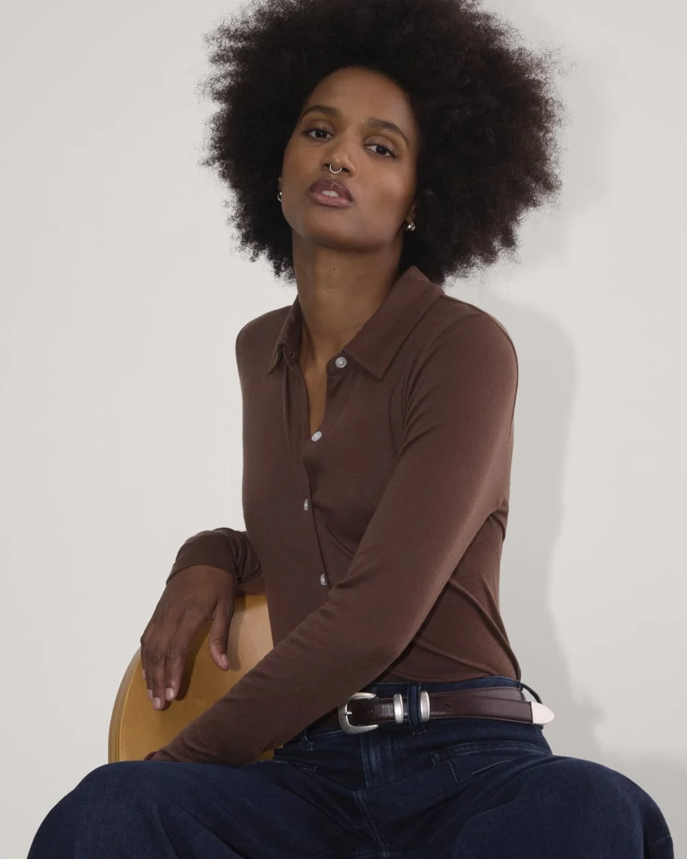 The Must-Have Shirt in Butterluxe | Dark Mahogany (3)