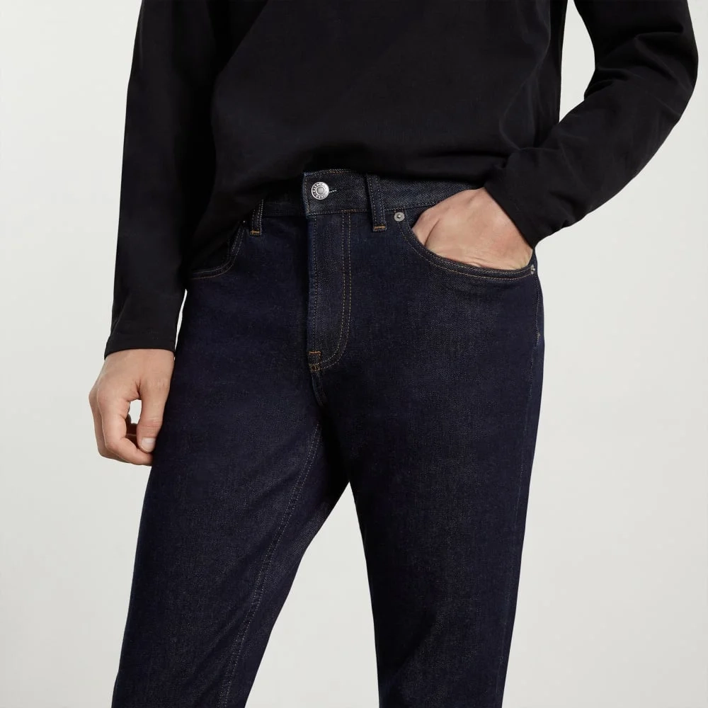 The Slim 4-Way Stretch Organic Jean | Uniform  | Medium Indigo (2)
