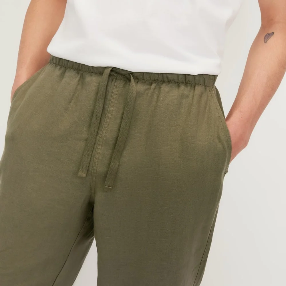 The Linen Easy Pant | Kalamata (4)