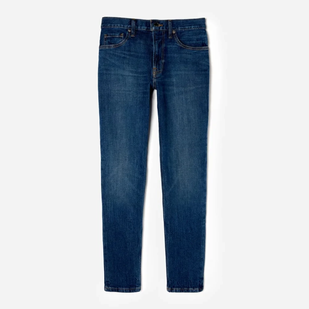 The Organic Cotton Slim-Fit Jean | Vintage Dark Wash (2)
