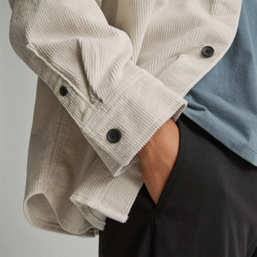 The Corduroy Everyone Overshirt | Sandstone (3)