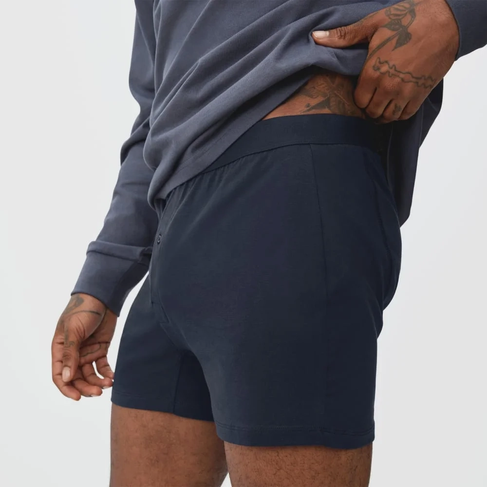 The Supima® Boxer | Uniform | Deep Navy (2)