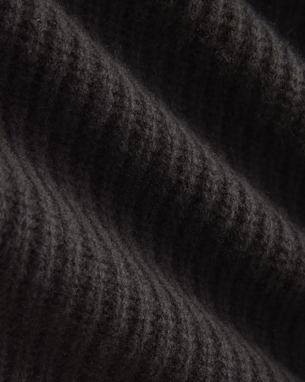 The Half-Zip Sweater in Luxe Merino | Black (2)