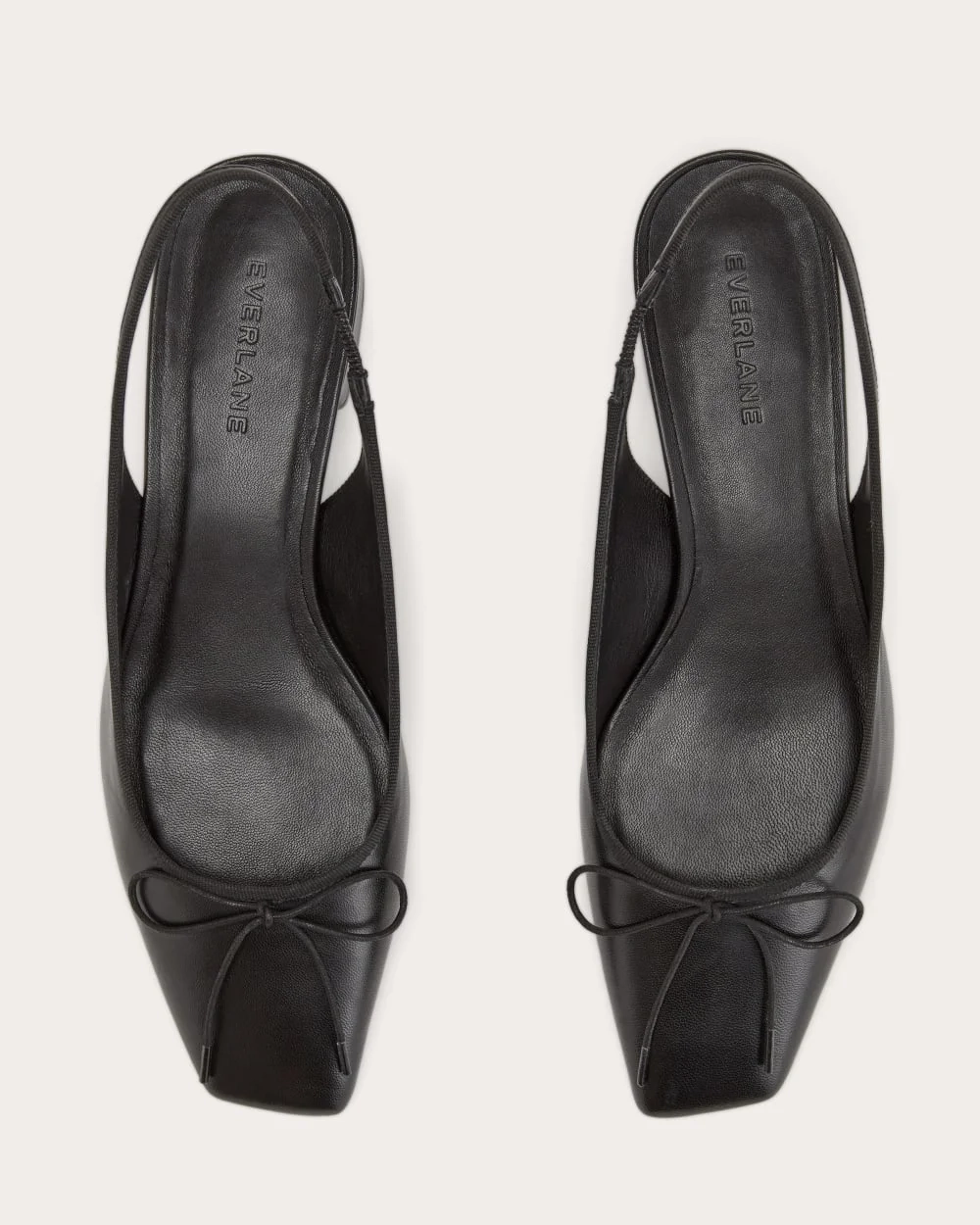 The Ballet Slingback Heel | Black (2)