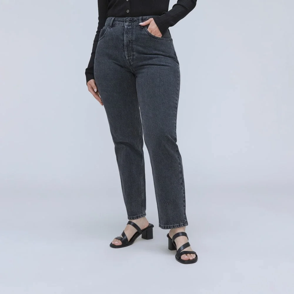 The '90s Cheeky Hourglass Jean | Washed Black | 26.5" Inseam (2)