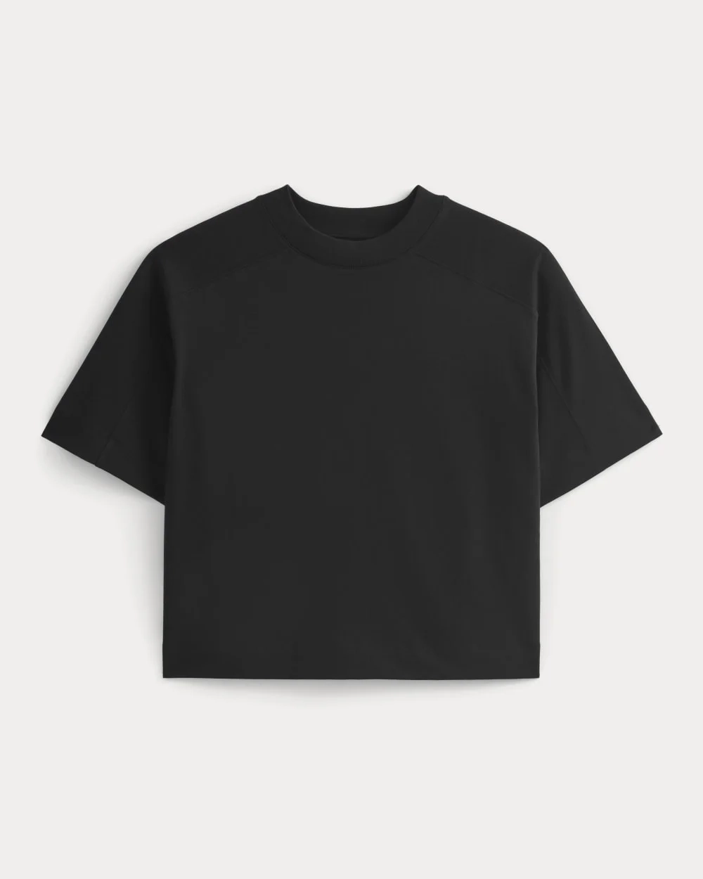 Oversized Seamed Tee | Black (3)