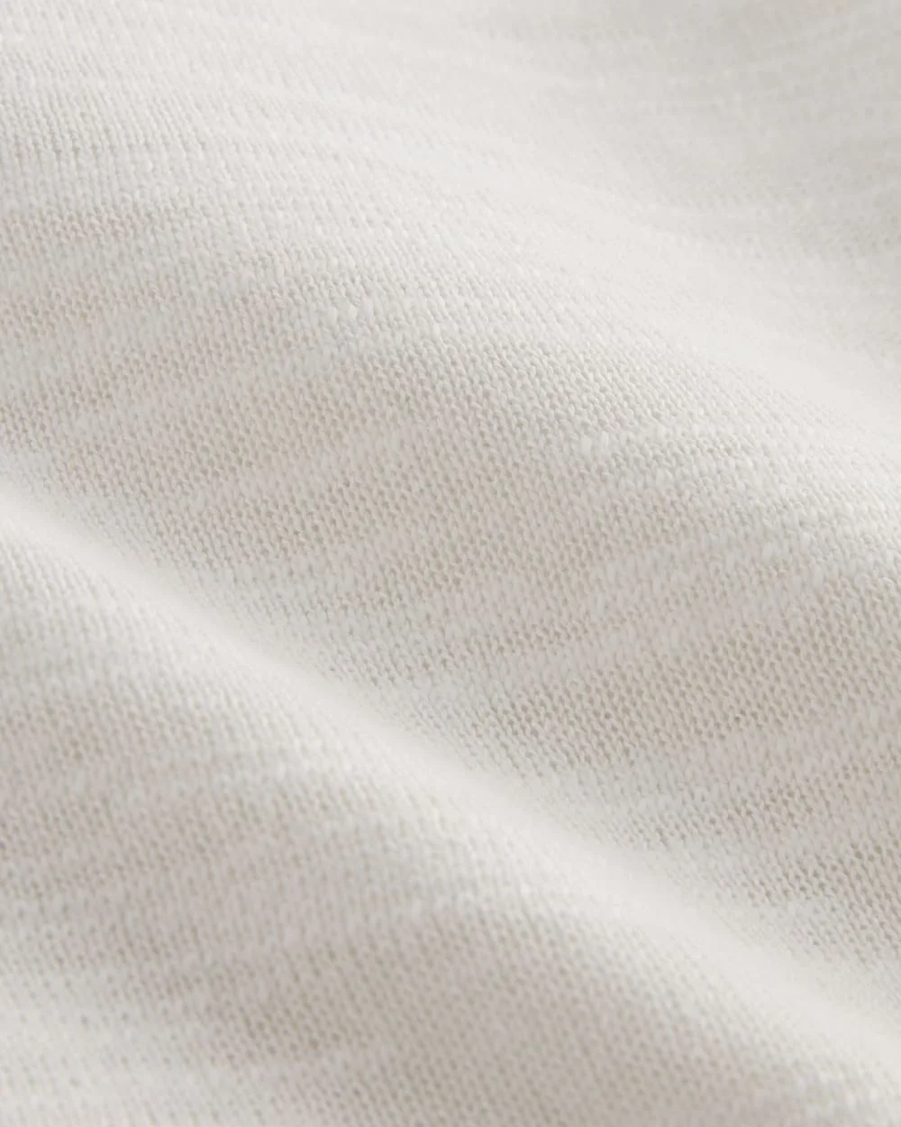 The Muscle Sweater in Cotton Linen | White (2)