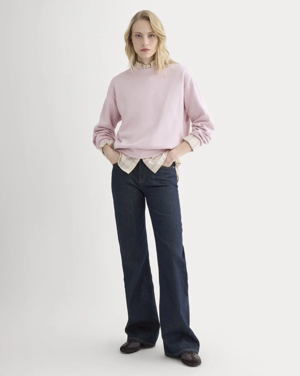 Lightweight Terry Blouson Crew | Burnished Lilac (3)
