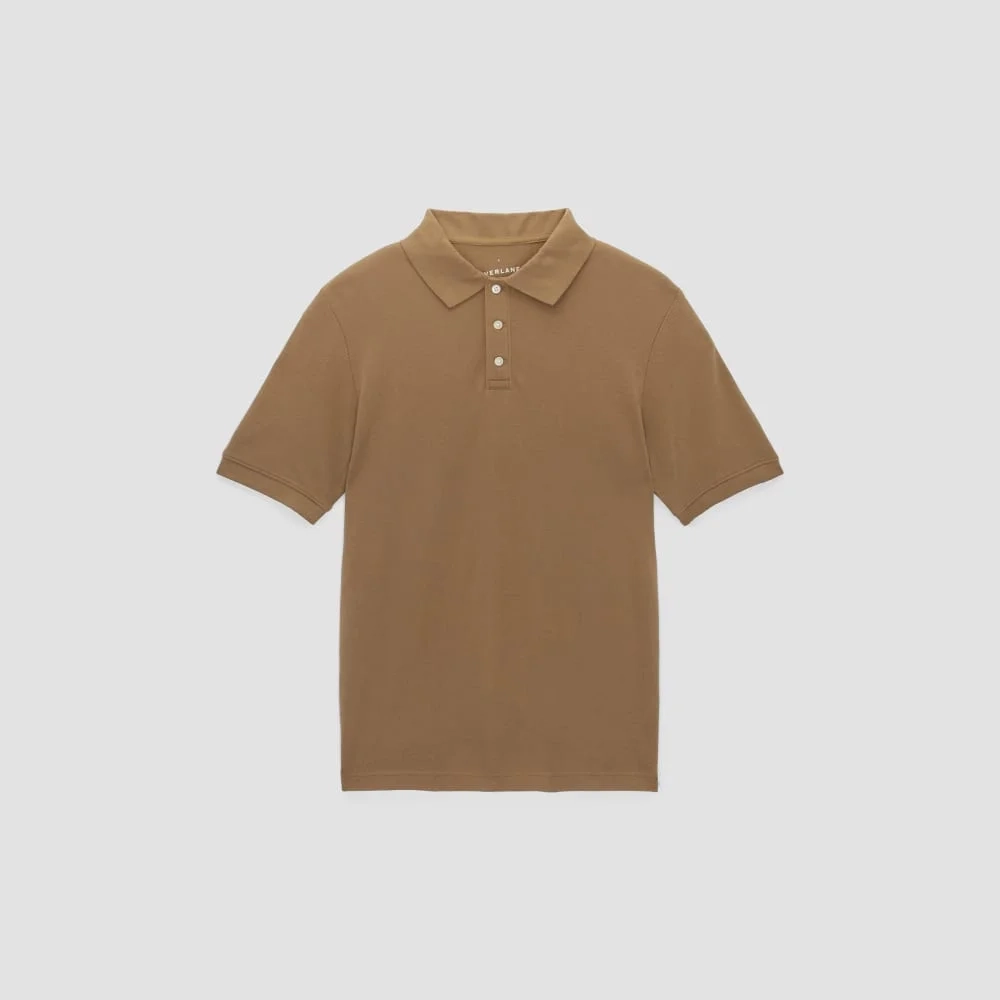 The Pique Polo | Toasted Coconut (2)