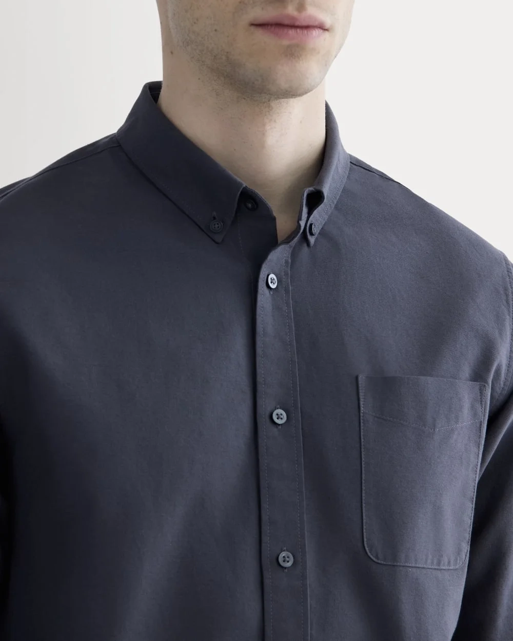 The Classic Oxford Shirt | Slate Grey | Standard (3)