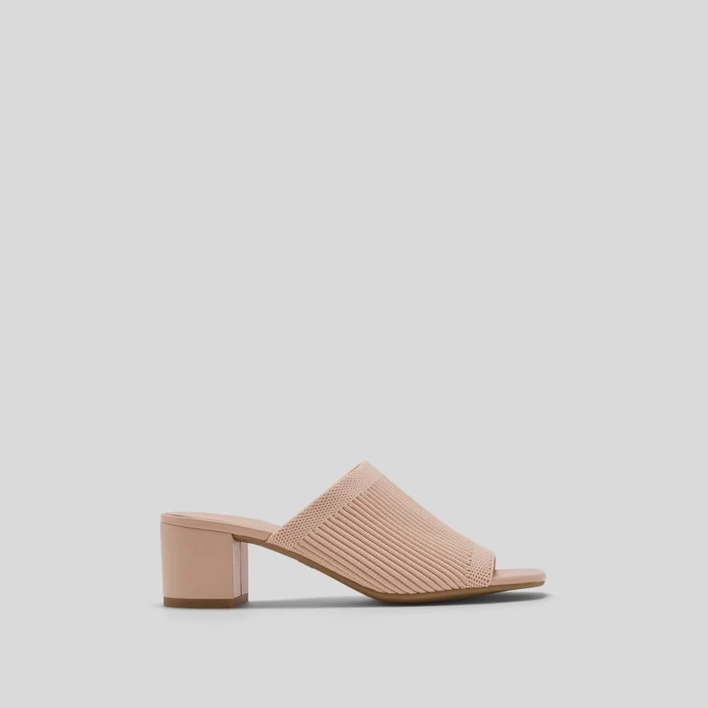 The Glove Mule in ReKnit | Pale Pink (2)