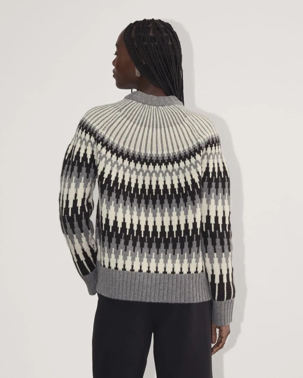 The Fair Isle Crew | Grey / Black Fair Isle (3)