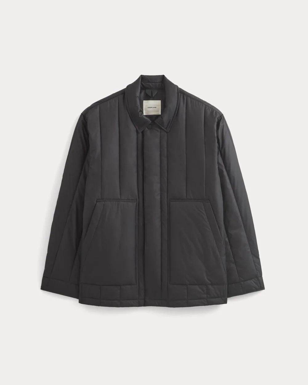 ReNew Vertical-Quilted Jacket | Black (3)