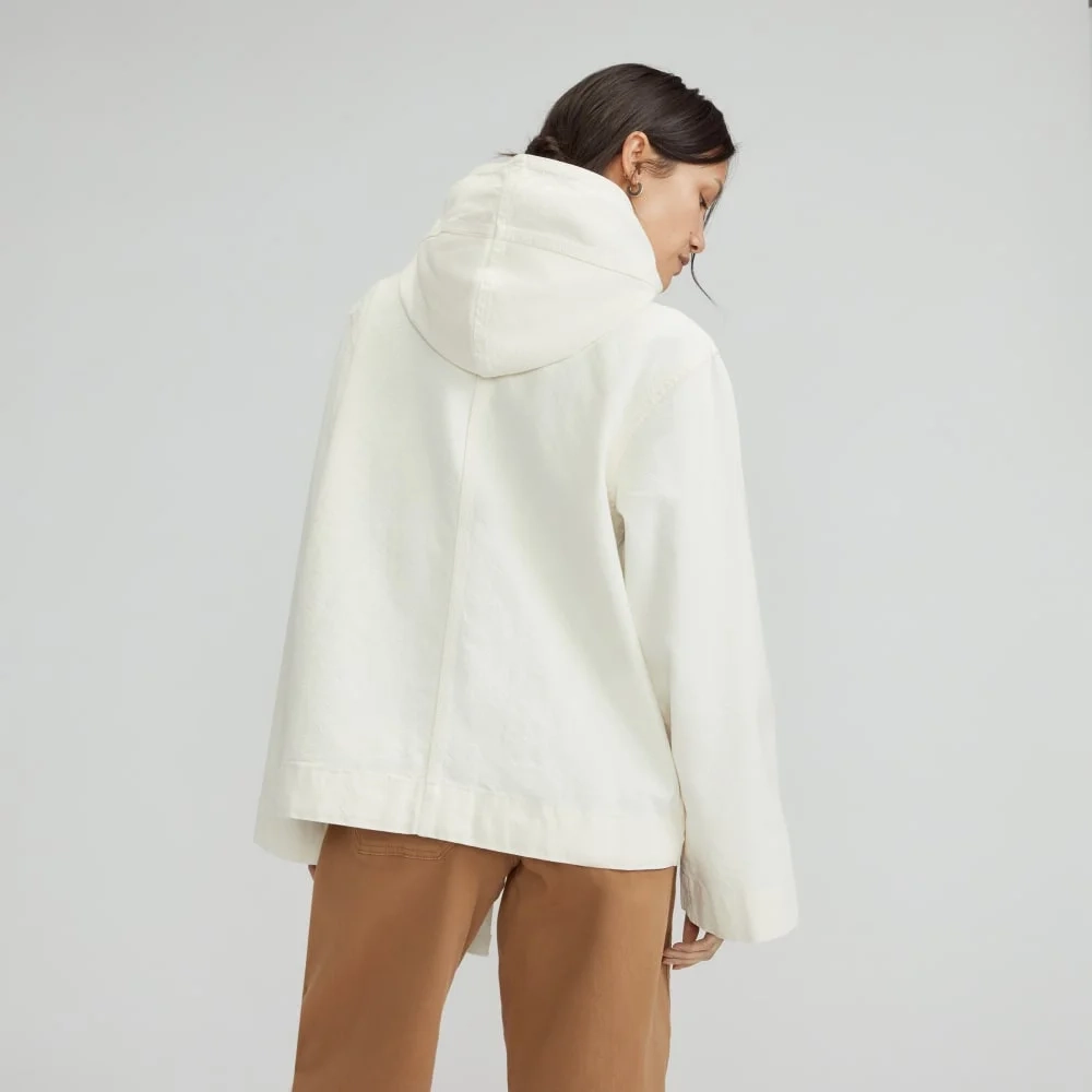 The Canvas Organic Cotton Anorak | Bone (3)