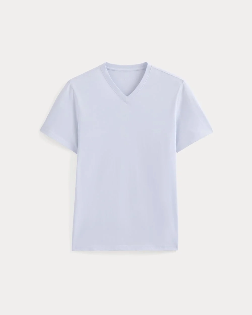 The Essential Organic V-Neck Tee | Skywriting (3)