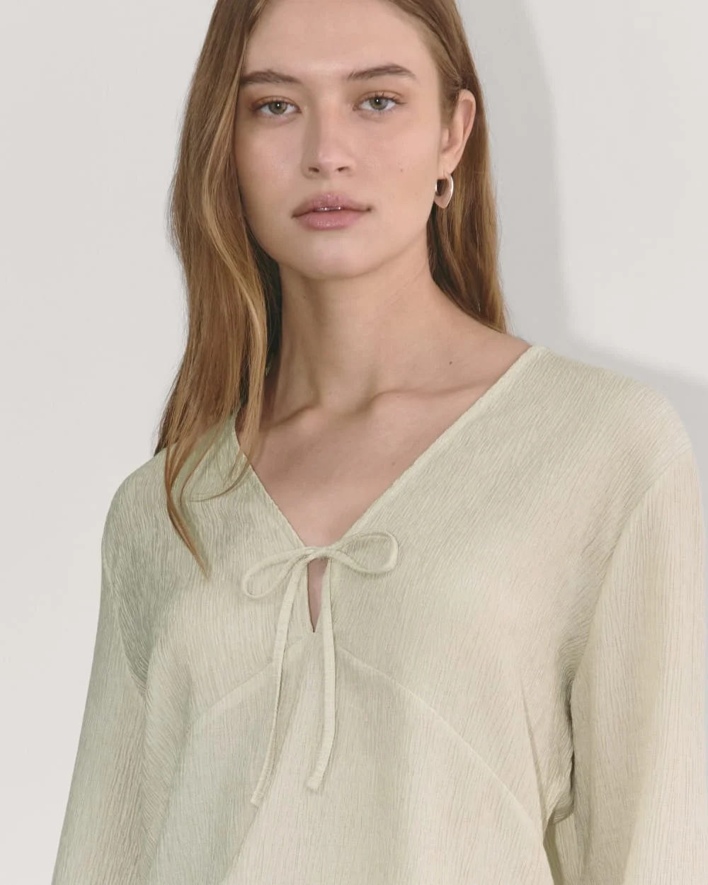 The Crinkle Long-Sleeve | Sandshell (2)